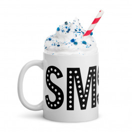 SMS Logo Glossy Mug